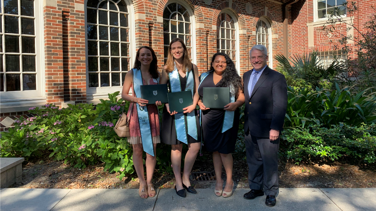 Three law students receive Tulane 34 Award Tulane Law School